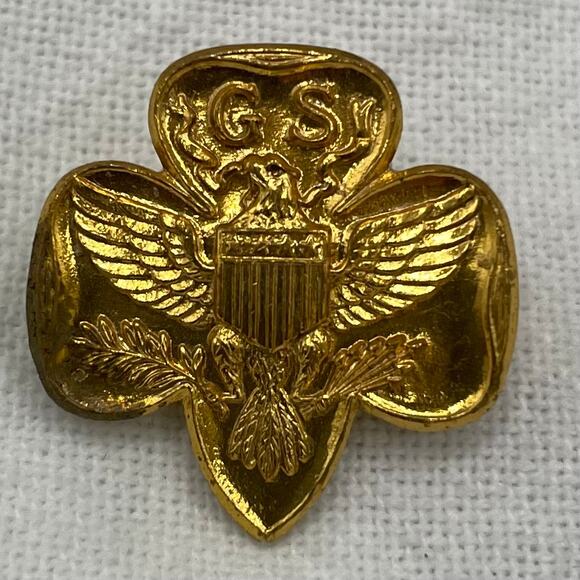 Set of 2 Traditional Girl Scout Membership Pins - Picture 3 of 5